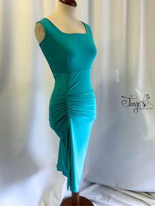 Tiffany Green and Glitter Lace Angeles Dress