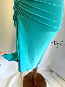 Tiffany Green and Glitter Lace Angeles Dress