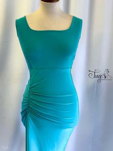 Tiffany Green and Glitter Lace Angeles Dress