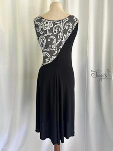 Abito Delmara pizzo bianco