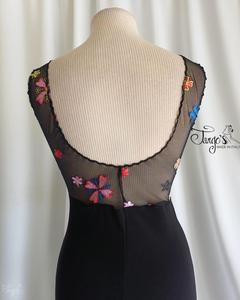 Abito Gennifer tulle fantasia floreale