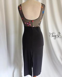 Abito Gennifer tulle fantasia floreale