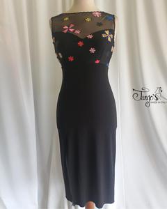 Abito Gennifer tulle fantasia floreale