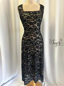 Dress Gloria black lace