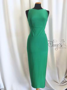 Dress Marty bright green