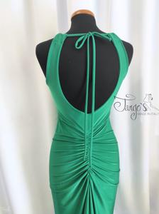 Dress Marty bright green