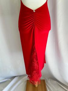 Michi dress in red jersey