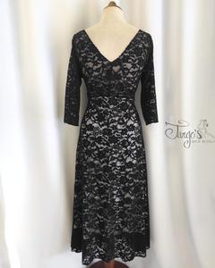 Milena Lace Dress with Silver Lining