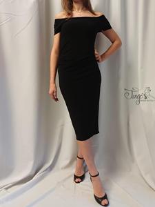 black sheath dress monia