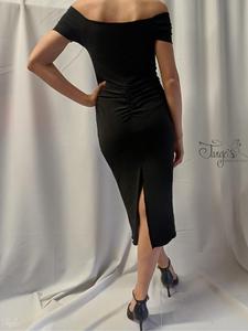 black sheath dress monia