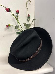 Cappello simil borsalino nero