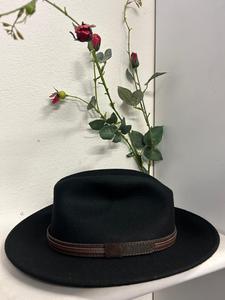 Cappello simil borsalino nero