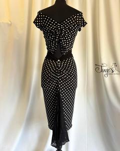 Completo gonna katia pois e top Annalisa pois