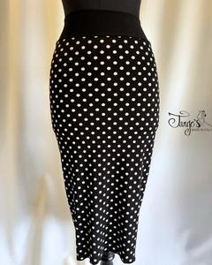 Completo gonna katia pois e top Annalisa pois