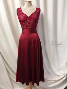 Dark red Orfea skirt