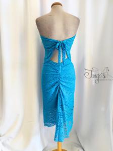 Set top Erika and skirt Gioia blue