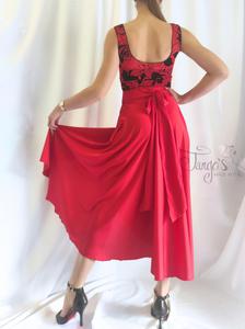 Set top Romi and Skirt Orfea bright red