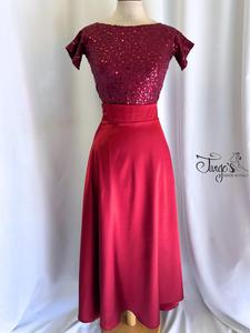 Complete Romi rose gold top and orfea powder skirt- 681e173ad44ab