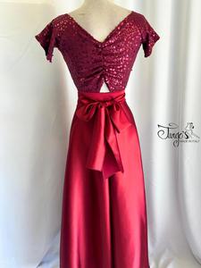 Complete Romi rose gold top and orfea powder skirt- 681e173ad44ab