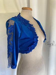 Coprispalle in pizzo con paillettes- 686561e92532c