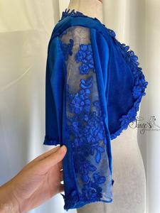 Coprispalle in pizzo con paillettes- 686561e92532c