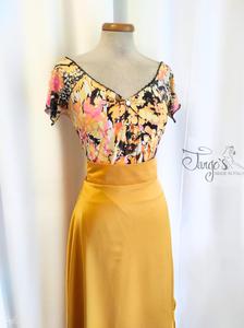 Annalisa floral pattern top