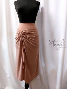 Skirt Palma with knot and slit