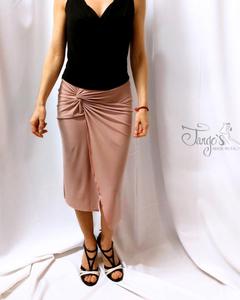 Skirt Palma with knot and slit