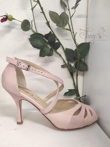 Scarpa Laura rosa nude - Tacco 8,5cm