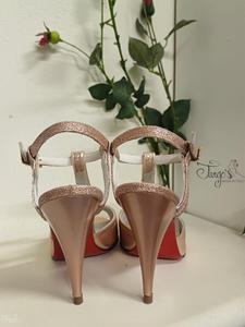 Marella rose gold shoe - Heel 9.5 cm