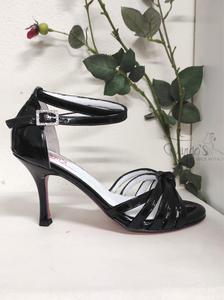 Scarpe Claudia vernice nera - Tacco 8,5cm