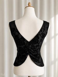 Alana blue glitter lace top- 6a99841c3e0c3